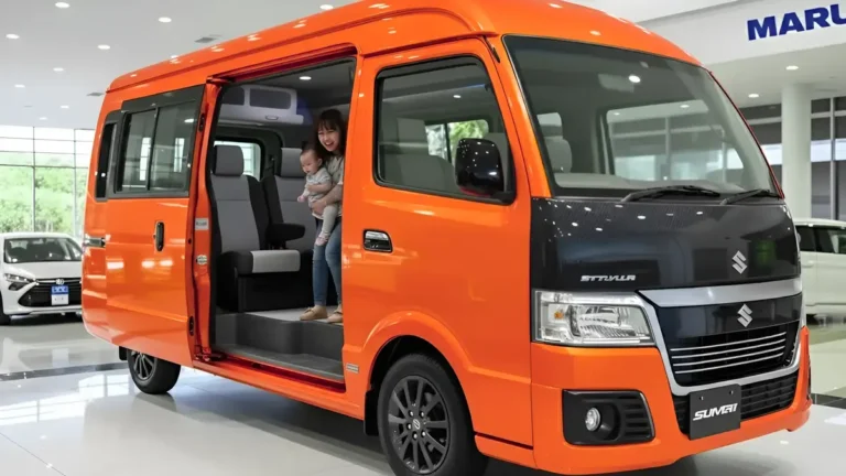 Maruti New Mini Bus Launched – ₹4.99 Lakh Price, 28 KMPL Mileage & Easy EMI from ₹5,999