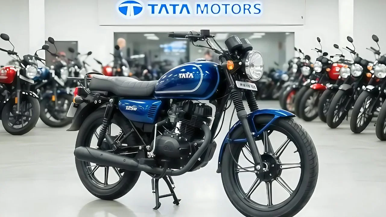 Tata 125cc Bike Launched: 85 KM/L Mileage at Just ₹55,999