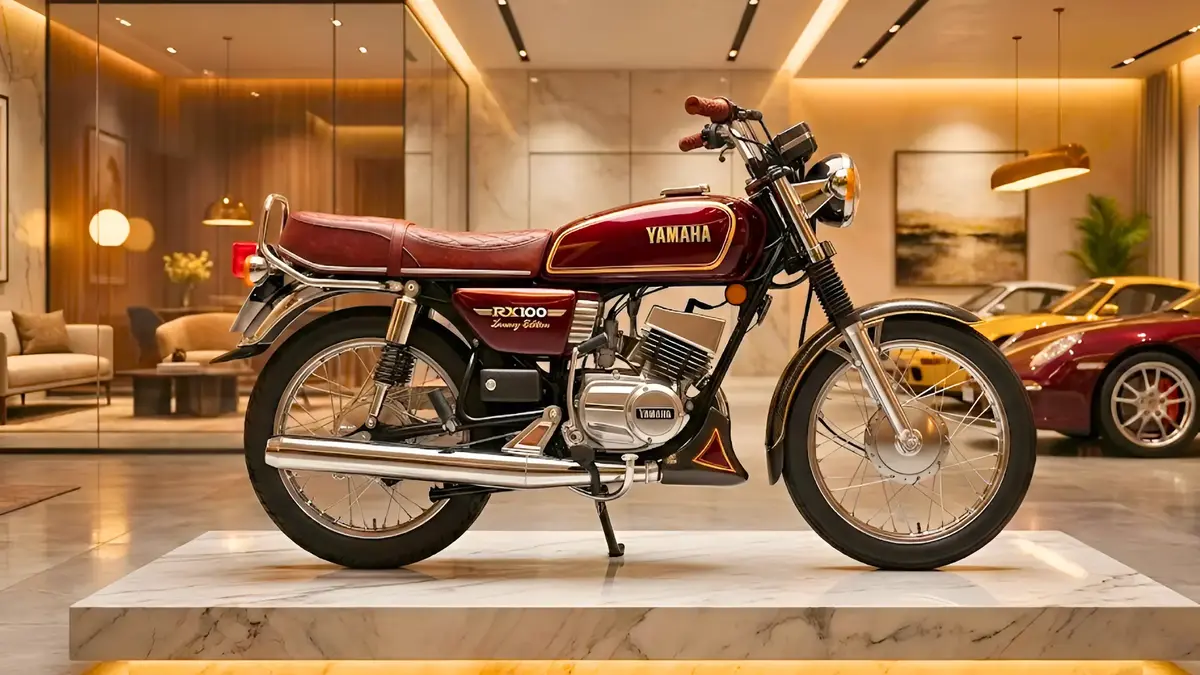 Yamaha RX 100 2026 With 200CC Engine and excellent Mileage of 90 km/l, Price starts from just ₹40,000